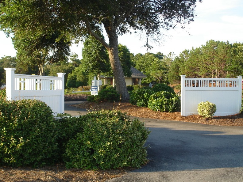 Church entry fence