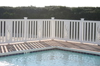 Sea Oats pool fence
